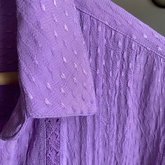 Soft Surroundings Stephanie Tunic in Lilac Size Large - Picture 5 of 16